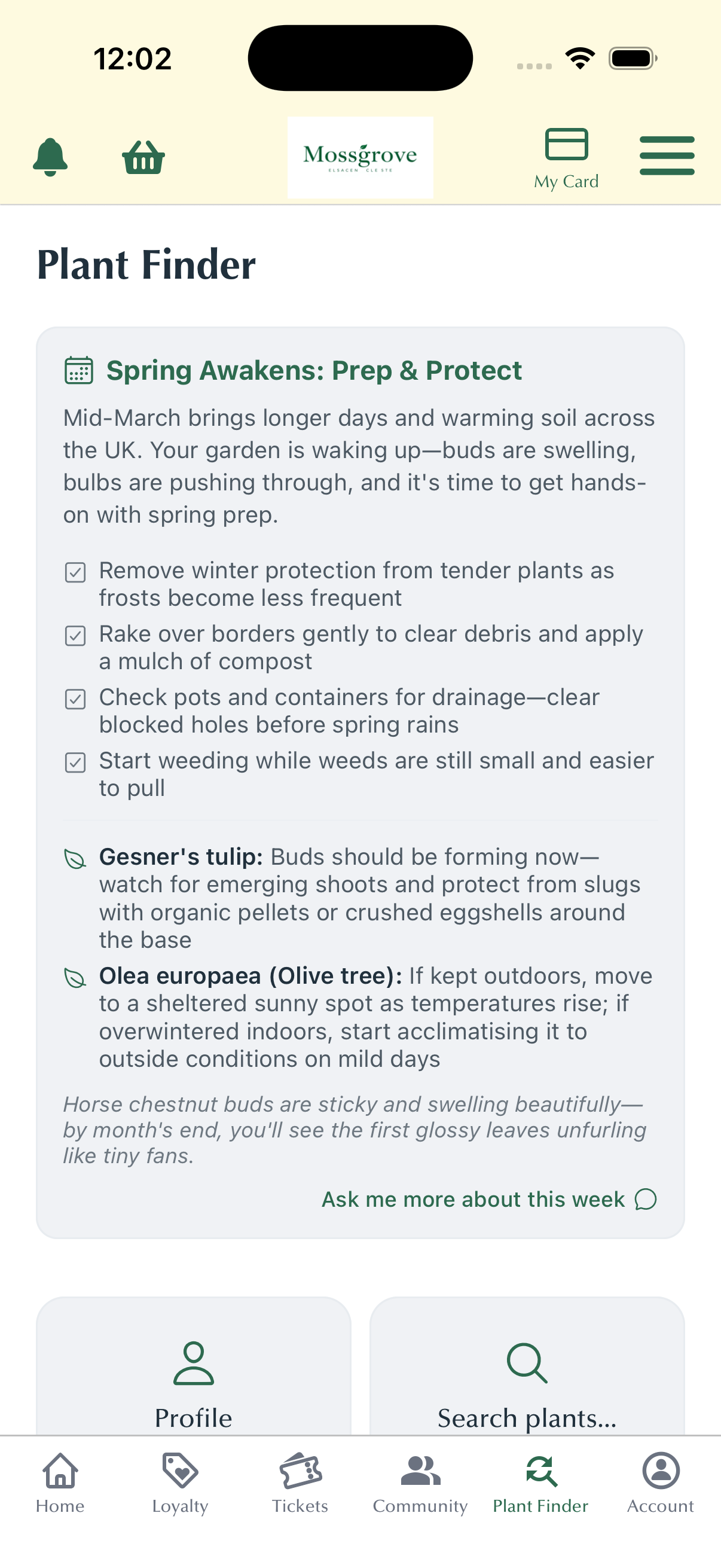 Corby+Fellas garden centre app